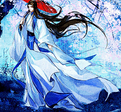仟茜匀韵采集到二哈和他的白猫师尊(皓衣行)同人插画 漫画