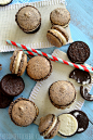 fullcravings:

Oreo Macarons