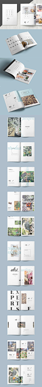 Multipurpose Portfolio Brochure Template InDesign INDD - 32 Pages, A4 International And Us Letter Size
