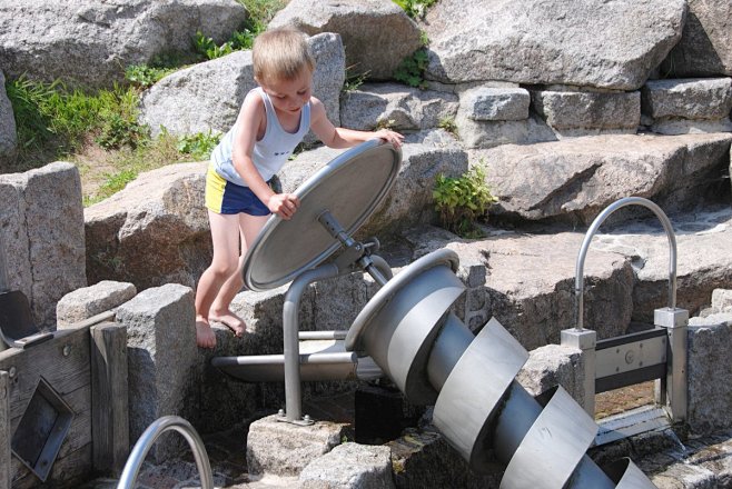Water play equipment...