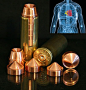 Multi Projectile Ammo. One .44 Caliber Round at 15 Feet EQUALS 5 Wounds in a 2 x 3 inch Grouping! Now that is bad ass!: 