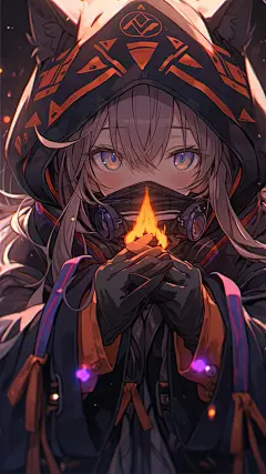 AI数字艺术可爱人物插画-众图网