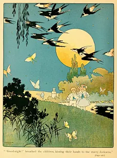 美国插画艺术家 Harrison Cady ( 1877 - 1970)童话插画艺术设计 ​​​​