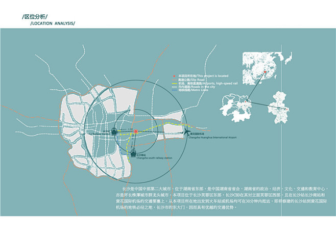 Y648园林景观综合分析模板鸟瞰图符号素...