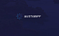 Austariff的LOGO，这是一家澳大利亚的太阳能能源企业，LOGO令人想起太阳，同时也结合了叶子形状（体现可再生能源产业）。在他们的品牌宣传材料中，用了一种很有趣的方式来运用这个图形。