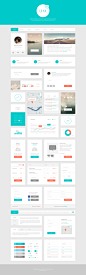 Dribbble - UI_Kit_A.jpg by Victor Barac