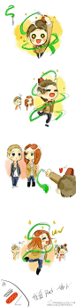 #doctor who#之前有一个有病的脑洞：音速起子可以出一个飘带的周边啊!音速起子手柄然后上面连着飘带!少女心啊!然后就有了接下来的…… ​​​​