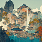 【可商素材643】古风小景 - 小红书