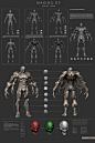 MAKING OF PROJECT : QUAD (real-time game character), Salman Rahman Antar : This is the break down of my recent work "Project : Quad". I made this character to study real time game character creation pipeline. Learned so many techniques creating 
