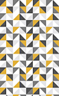 Una carta da parati murale grigio e giallo è una grande scelta per la creazione di uno spazio moderno, che gli strati sia più leggeri e tonalità più scure per creare eleganti complessità. E 'un tono classico, neutro mescolato con un pop di colore che vi p