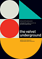 The Velvet Underground | 10 Inexpensive Minimalist Rock Posters To Make Your Walls Awesome: 