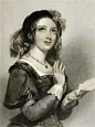 莎士比亚作品中的女主人公们，100幅超级漂亮的素描稿。