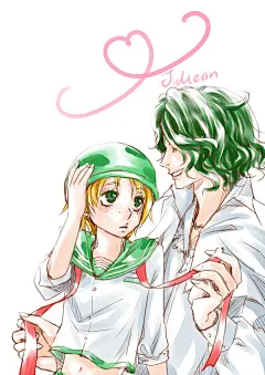 juliean  的插画 【擬人】植物大戰僵尸小水菇VA海草