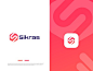 S logo | S letter Logo | S letter Modern logo top  shot o p q r s t u v w x y z minimal monogram flat letter letter s s modern logo s letter logo s logo symbol ecommerce digital tech logo logo designer design illustration brand identity modern logo a b c 