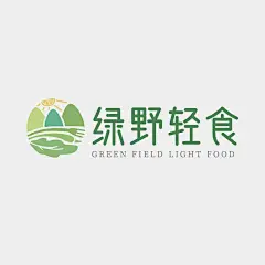 轻食沙拉宣传推广门店清新LOGO