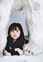 芦田爱菜 | 日本史上首位登上VOGUE 杂志封面的儿童演员，图为去年VOGUE ANGELS 的5月刊