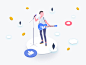 Icons : Includes 8 isometric illustration concepts for blockchain. It is designed to provide graphics for projects ICO, Blockchain Platform, Cryptocurrency, Bitcoin, Ethereum. All elements are 100% vector and compatible with both Sketch & Illustrator.
