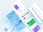 Repay creative branding minimal illustration flat ux app design clean ui