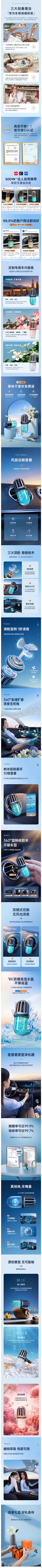 太阳公公出来袅采集到车用香薰/净化器详情