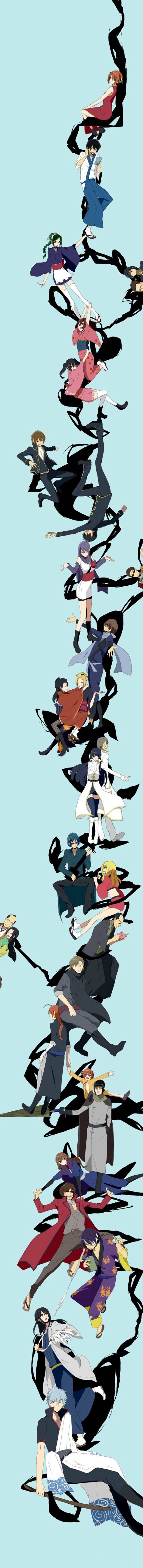 二次元 银魂 无头骑士异闻录ed梗 动漫