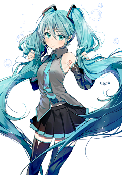 咸兵采集到初音未来