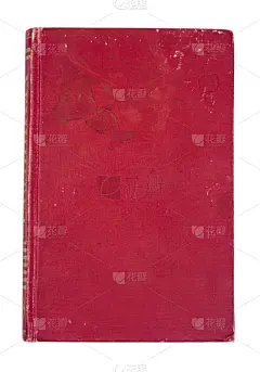 精装书,红色,垂直画幅,留白,古董,纹理效果,古老的,书页,文档,日记