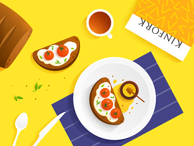 food illustration 