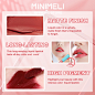 MINIMELI Matte Liquid Lipstick High Pigment Long-lasting Lip Tint Lip Makeup | Shopee Philippines : Buy MINIMELI Matte Liquid Lipstick High Pigment Long-lasting Lip Tint Lip Makeup online today! * Description:
This long-wearing liquid lipstick lasts all-d