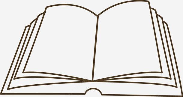 展开的书本图标知识简笔画书阅读ui图标设计图片免费下载页面网页平面