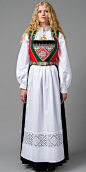 北欧挪威传统服饰参考 ​​​​