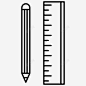 工程测量铅笔图标 免费下载 页面网页 平面电商 创意素材
