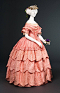 十九世纪中叶的粉色裙子，少女心满满！ ​​​