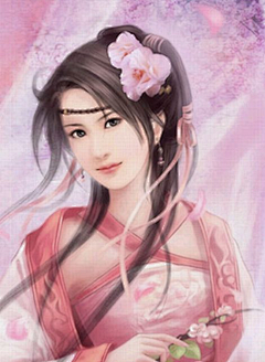xiaocao000采集到视觉_手绘_汉服美女