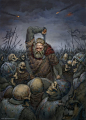 ArtStation - Viking vs. Skeletons, Jonas Jensen