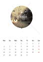 Calendar 2014 on Behance