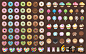unity各种糖果消除类游戏GUI资源包Sweet Candy GUI Pack