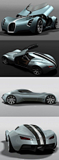 Concept car Bugatti Aerolithe ...: