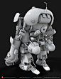 作品：Fan Art: Maschinen Krieger  @美工云#c3d设计欣赏##3D大图高清图#