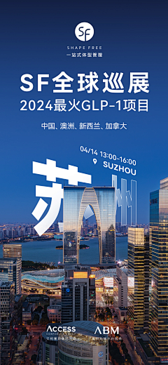 東風研究院采集到SF线下招商会城市海报