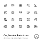 Myicons — Car, Service, Parts vector line icons 3.jpg by Myicons✨