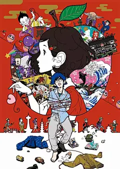 春宵苦短，少女前进吧！ 夜は短し歩けよ乙女 海报