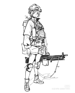 anziwuergong采集到速写