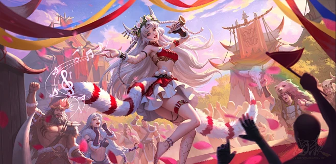 灵袖飞音*花鬘_看图_三国杀皮肤吧_百度贴吧-花瓣网