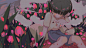 No.375 #本土插画师推荐# 来自@蛇棄棄 的插画作品，酷​​​​萌酷萌哒