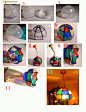 Forum dollhouses and miniatures :: Tiffany lamp  T2T make instructions in Spanish