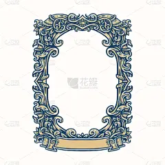 华丽的,洋葱花,星和园,边框,华贵,婚礼,巴洛克风格,现代,复古