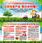 农民节约2022年世界粮食日宣传栏展板
