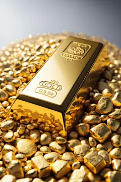 黄金条金条黄金图片摄影图