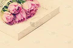 水,郁金香,白色,国境线,水滴,美,贺卡,留白,水平画幅,无人