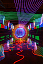 Colorful Light Art Created Using No Digital Manipulation : UK-based photographer Ian Hobson is an expert at all kinds of impressive light art photography. When you first see his images, a collection called Waving